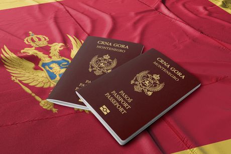 Crna Gora crnogorski pasoš