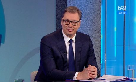 Aleksandar Vučić TV gostovanje B92
