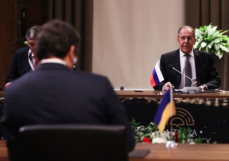 Sergej Lavrov, Dmitro Kuleba, Mevlut Čavušoglu, sastanak, Turska
