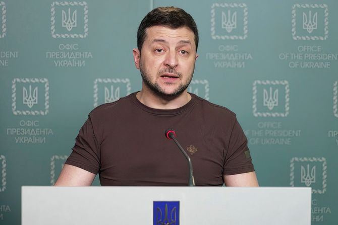 Volodimir Zelenski Volodymyr Zelenskyy Ukrajina predsednik