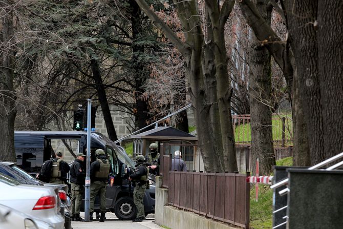 Žandarmerija, duge ceve, obezbeđenje, Specijalni sud