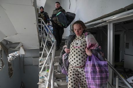 Marianna Marijana Podgurskaya trudnica Mariupolj bolnica rat Ukrajina