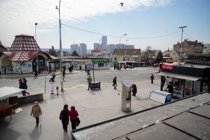 Pijaca na Zelenom vencu, Zeleni venac