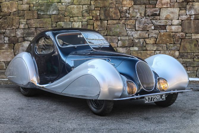 Talbot Lago T150-C-SS Teardrope Coupe