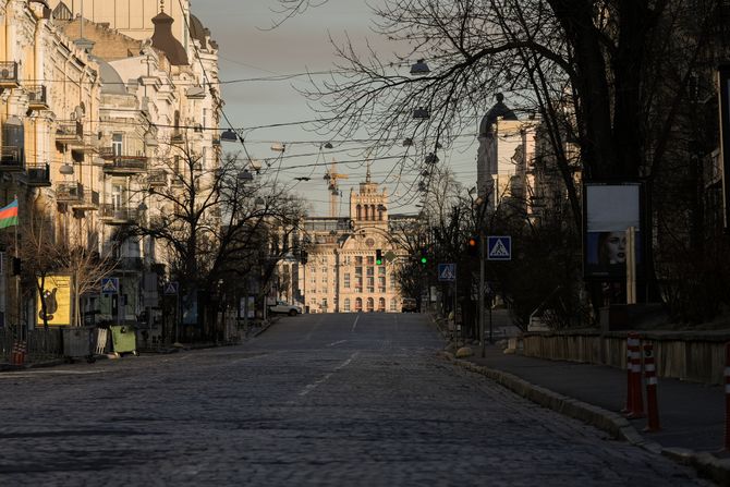 Kijev Ukrajina rat policijski čas