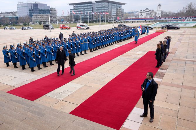 Ana Brnabić, austrijski kancelar  Karl Nehamer