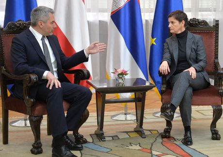Ana Brnabić, austrijski kancelar Karl Nehamer Ana Brnabić, austrijski kancelar Karl Nehamer