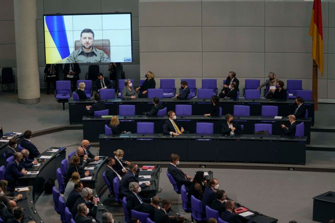 Volodimir Zelenski Bundestag Nemačka