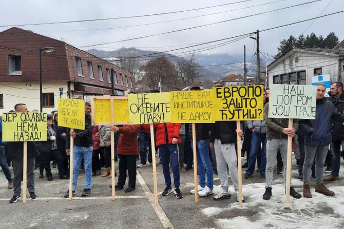 Protest Štrpce