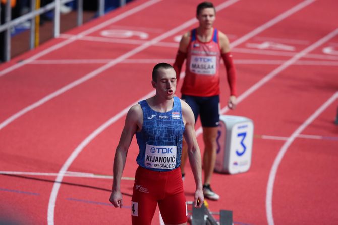 Boško Kijanović, Atletika, trke,