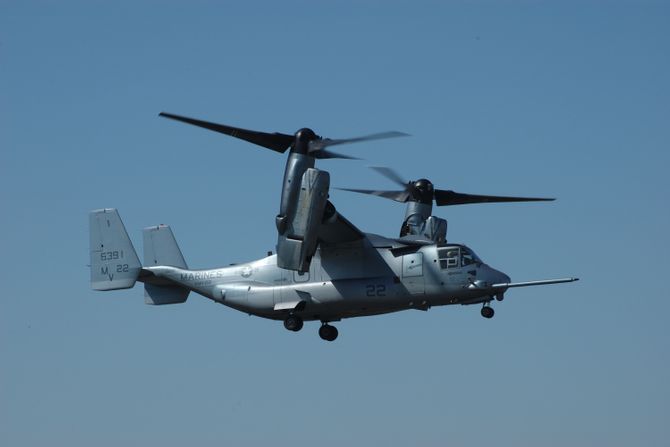 Američki vojni avion, Bell Boeing MV-22B Osprey  US Marine Corps