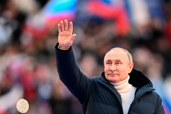 Vladimir Putin Moskva Rusija stadio Lužnjiki