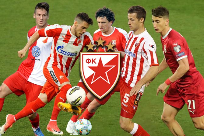 FK Crvena zvezda, Nemanja Radoja, Mihailo Ristić, Miloš Veljković, Uroš Spajić, Filip Đuričić