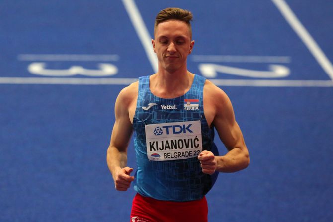 Aleksa Kijanović, Atletika, muškarci trke trka