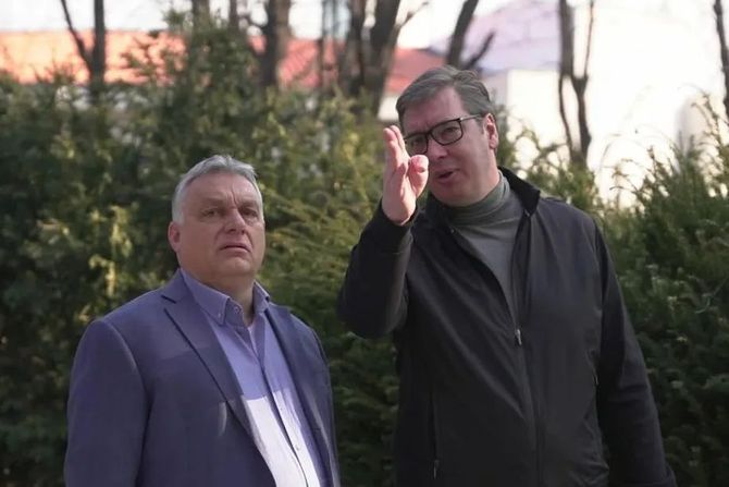 Aleksandar Vučić Viktor Orban