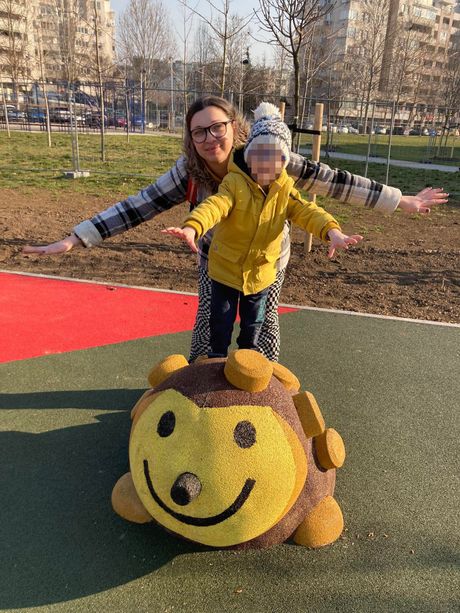 Naum sa mamom Jelenom Petrović Jovanović Naum sa mamom Jelenom Petrović Jovanović