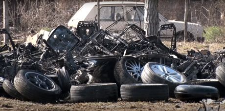 Auto otpad Obrenovac požar
