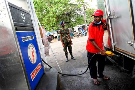 Šri Lanka Sri Lanka vojska benzinska pumpa