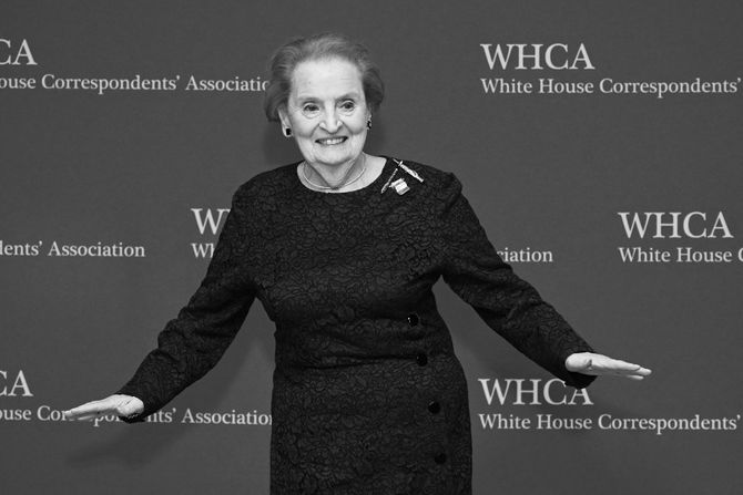 Medlin Olbrajt, Madeleine Albright