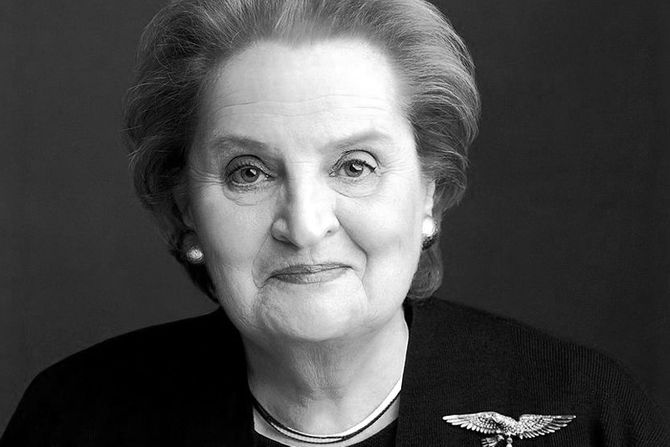 Medlin Olbrajt, Madeleine Albright