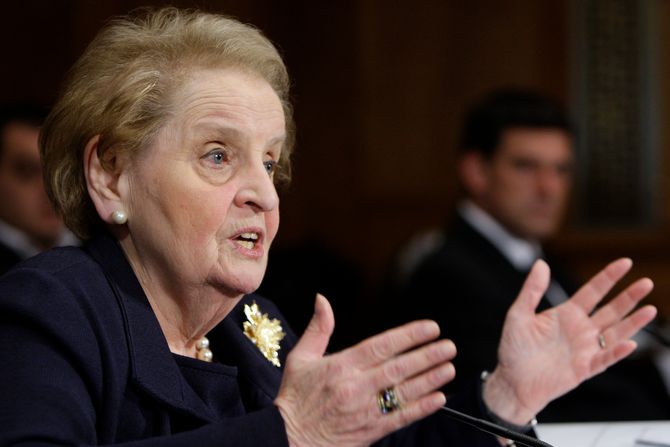 Medlin Olbrajt, Madeleine Albright