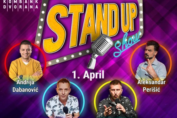 Stand up show, Kombank dvorana Stand up show, Kombank dvorana