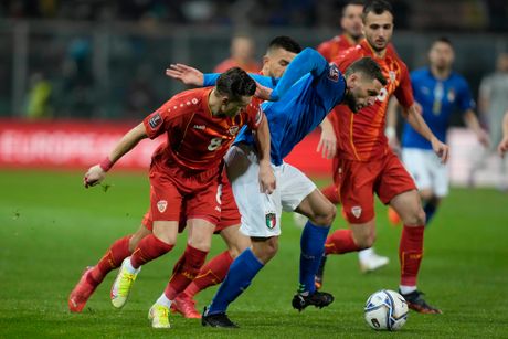 Fudbalska reprezentacija Italije Fudbalska reprezentacija Severne Makedonije