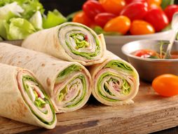 Tortilja povrće doručak