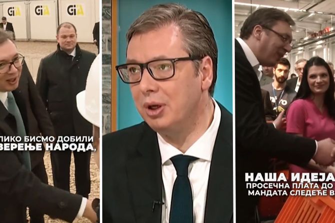 Aleksandar Vučić reklama Aleksandar Vučić reklama