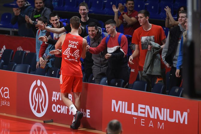 Nikola Topić debitovao za seniorski tim Crvene zvezde