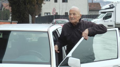 Tikomir Bešević, najstariji vozač, Ivanjica