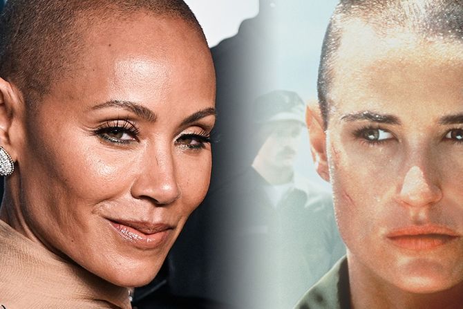 Jada Pinkett Smith, G.I. JANE, Demi Moore Jada Pinkett Smith, G.I. JANE, Demi Moore