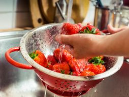 Jagode, pranje jagoda, voće