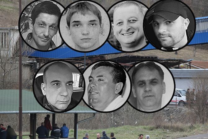 Sokobanja, Rudnik nastradali rudari, Radovan Grujić, Petar Petrović, Nenad Trivunac, Bojan Stajić, Darko Zlatković, Bratislav Živković, Branko Čokorilo Sokobanja, Rudnik nastradali rudari, Radovan Grujić, Petar Petrović, Nenad Trivunac, Bojan Stajić, Darko Zlatković, Bratislav Živković, Branko Čokorilo