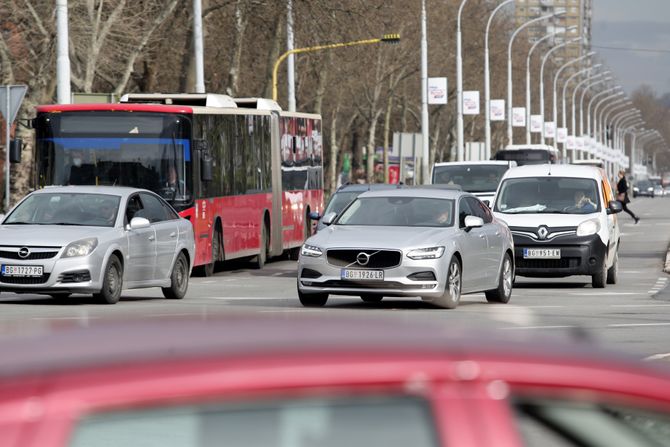 SRBIJA BEOGRAD SAOBRACAJna guzva