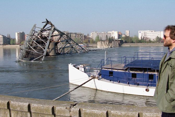 Varadinski most, bombardovanje Jugoslavije