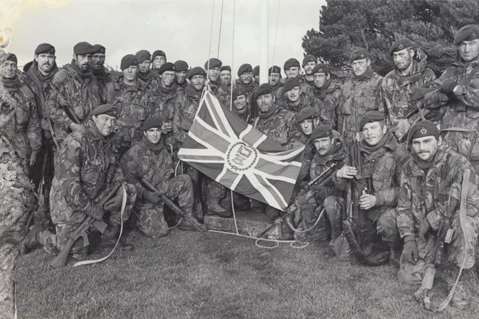 Falkland Islands, Foklandska ostrva april 1982