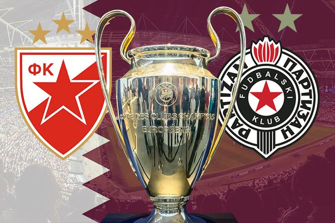 Liga Šampiona, FK Crvena zvezda, FK Partizan, Katar