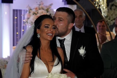 Jelena Pešić i Mladen Vuletić venčanje