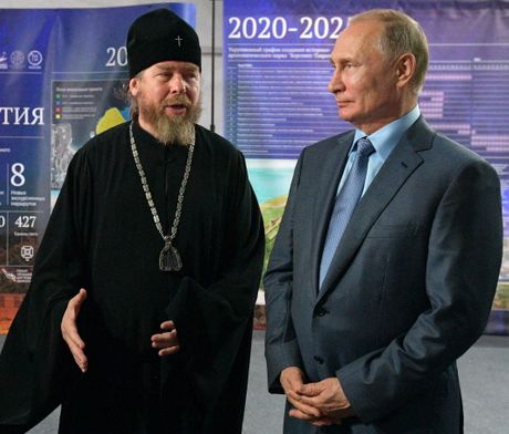 Metropolitan Tikhon Shevkunov i Vladimir Putin