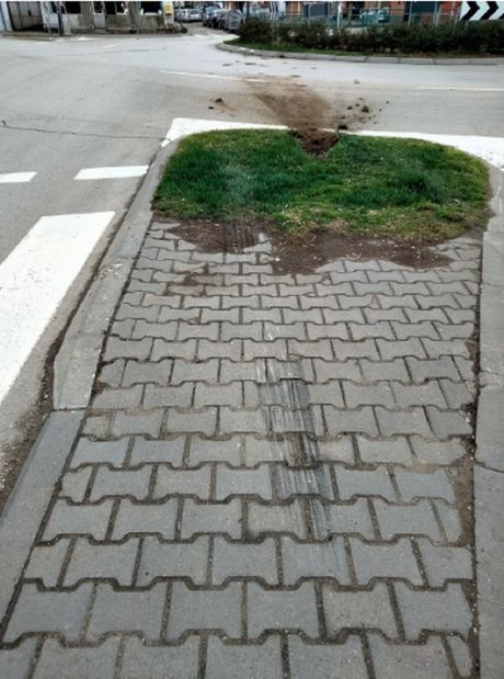 Pirot, srušena signalizacija
