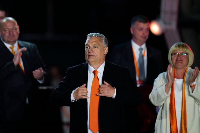 Viktor Orban, izborna noć, Mađarska