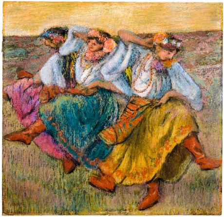 Edgar Degas, Russian Dancers Edgar Dega Ruski plesačice 1899