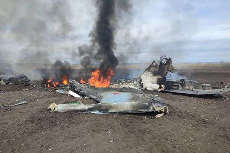 srušen ruski borbeni avion Su 35S