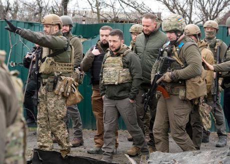 Volodimir Zelenski, Ukrajina rat u Ukrajini , Rusija