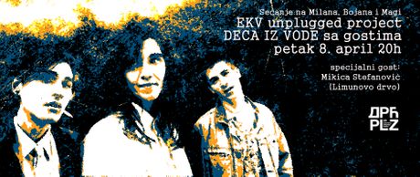 EKV unplugged koncertni program u petak u Dorćol Platzu