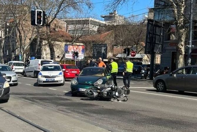 Slavija, sudar, saobraćajna nesreća