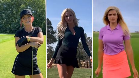 Golferke Hailey Rae Ostrom, Elise Lobb Dzingel, Kenzie O'Connell