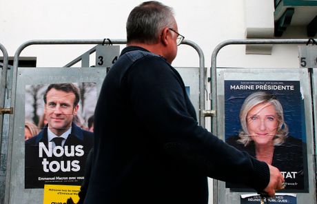 Francuska izbori Emanuel Makron Marin Le Pen