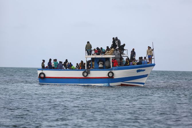 Tunis migranti čamac